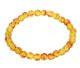Amber bullet bracelet with 5-6 mm bullets from Lithuania.