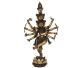 Boeddha met 10 armen XXL formaat gegoten in brons.