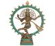 Shiva statue dancing performed in bronze