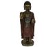Buddha statue standing completely hand painted.