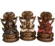 Japanese Zenbuddha on lotus - hand painted (collection € 2, - cheaper)