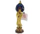 Standing Buddha gold face (H 175 x W 45 mm x D 45 mm)