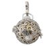 Angels callers in 925/000 silver aka Angel bell pendant (H43x23mm)