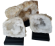 Rock crystal geode “XL” placed on a luxurious base.