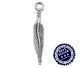 Plume de bonheur Indien en argent de faible teneur