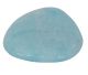 Blauwe Aragoniet ookwel Chinese Larimar genoemd, platte steen.