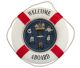 Bouée de sauvetage avec des belles boutons nautique.Belle pièce de décoration. (50x50 cm)