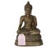 Kwan Yin en bronze- assis (5 inch) avec authenticité de Bob & certificat rose d'export.