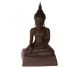 Kwan Yin en bronze- assis (5 inch) avec authenticité de Bob & certificat rose d'export.