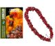 Carnelian & Bamboo Coral three rows necklace 2016