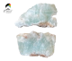 Caribbean blue Calcite “Beautiful little rough pieces” from Pakistan.