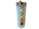 Chakra pendulum based on Opalite, made with 7 gemstones. incl. chain with rock crystal ball.
