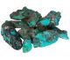 Chrysocolle avecTurquoise de Tyronne - USA
