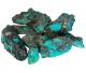 Chrysocolla met Turkoois afkomstig uit Tyronne in de U.S.A.