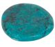 Chrysocolla afkomstig uit Peru, platte steen (absolute top kwaliteit!)