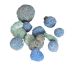 Azurite and / or Malachite beads -100% naturally originated- from Utah, USA