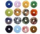 Donuts (Pi-stones) 50 mm (8-12 SOORTEN) Al 37 jaar een BESTSELLER in ons assortiment