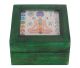 Chakra - box with glass slide in Mango wood