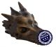 Tigereye dragon skull XL (about 100xB60xH50mm)