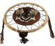 Indian dreamcatcher XXL made of Coyote and Bever.