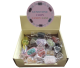 Gemstone sweets (toffee) packed in a display of 18 pieces. Price per piece (NOT for children)