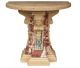 Franse side table van diverse soorten steen