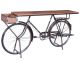 Bar made in the model of an old Indian bicycle, beautiful as a shop interior. 186x40x92cm