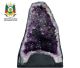 Amethyst Geode aus Brasilien Gruppen von 4-15 Kilo. Qualität B. Mitteltöne zu einigermaßen lila.
