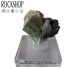 Apatite et cassiérite, minéraux mineurs de la mine de Panasqueira au Portugal.
