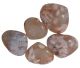 Blumenachat „Agate de Fleur“ Herz (25-35mm) aus Madagaskar.