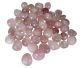 Quartz rose de qualité triple AAA, pierres roulées de Madagascar. 