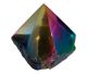 Titanium aura crystals XL from treated Amethyst.