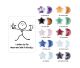 100 stuks Fun card, model 