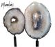 Disques d'agate XXL du Brésil 12-15 kilos (150-180) cm de Salto do Jacui