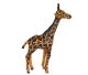 Giraffe klein  - handgefertigt aus echtem Leder