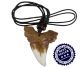 Shark Tooth -replic- shark pendant with leather lace