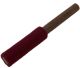 Singing bowl stick coated with thicker fabric 20 cm in hardwood from Nepal