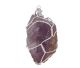 Ametrine from Bolivia in luxury pendant in silver thread (