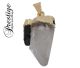 Rock crystal with Tourmaline pendant (gold) from our own brand Prestige.
