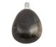 Pendentif Flint = Pierre de feu =  Chalcedoine grise de Pologne avec 35% REMISE