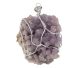 Grape Agate from Indonesia, in luxury pendant in silver thread (