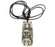 Indians Totem pendant with natural leather lace