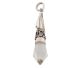 Cristal Pendentif c.q. de luxe en argent 925/000