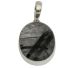 Tourmaline Quartz pendant from Brazil in 925/000 silver pendant. Unique & single copy