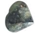 Prehnite with tourmaline hearts from Mali, 50-80 mm.
