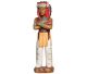 Wooden native Indian entirely handmade in Southern Mexico (from the 1970s)