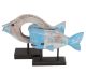 Wooden fish on standard available in no less than (6 decorative models) Handmade.