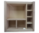 Wooden 7-compartment storage box, 