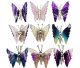 Papillons fabriqués à partir de la belle fluorite du Hunan de Chine.