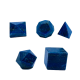 Ensemble de géométrie en Lapis Lazuli.
